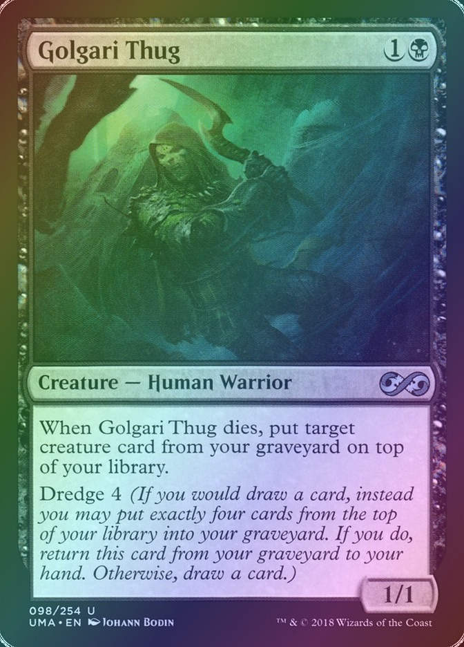 Golgari Thug (UMA) (98) / Foil