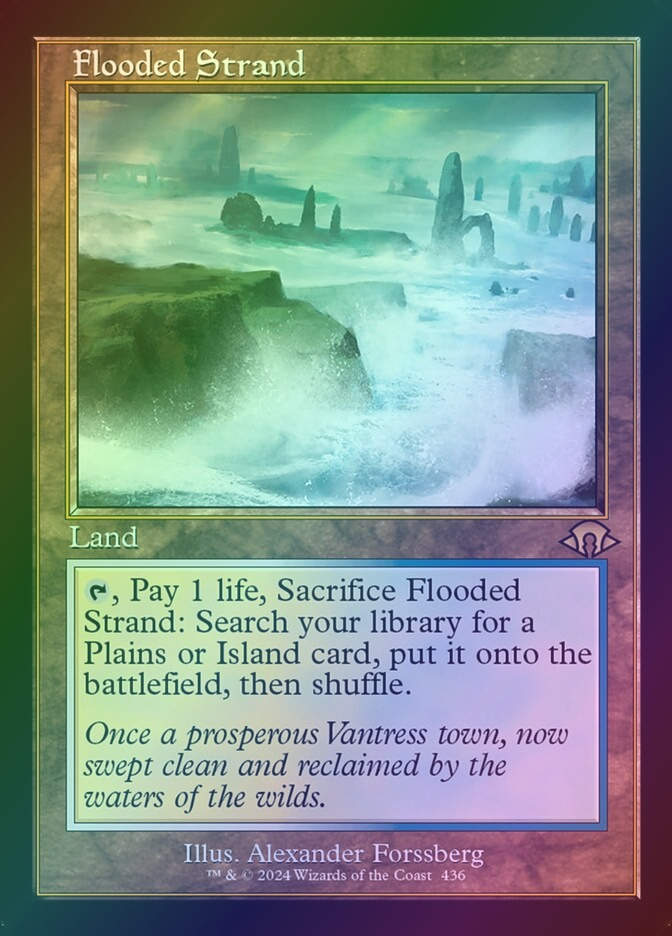 Flooded Strand (MH3) (436) / Foil