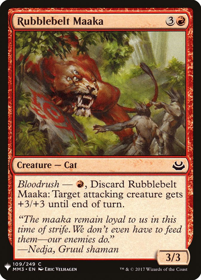 Rubblebelt Maaka (MYS)