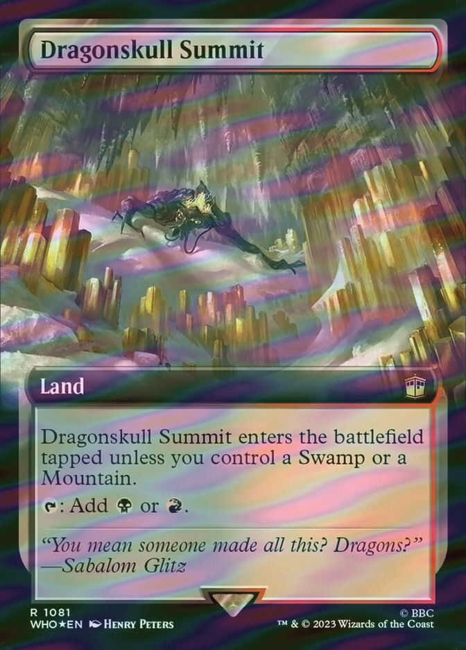 Dragonskull Summit (WHO) (1081) / Extended Art / Surge Foil