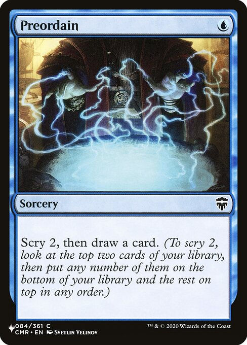 Preordain (PLST) (CMR-84)