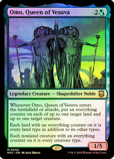 Omo, Queen of Vesuva (m3c) (2) / Foil