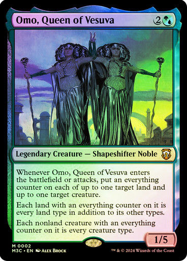 Omo, Queen of Vesuva (m3c) (2) / Foil