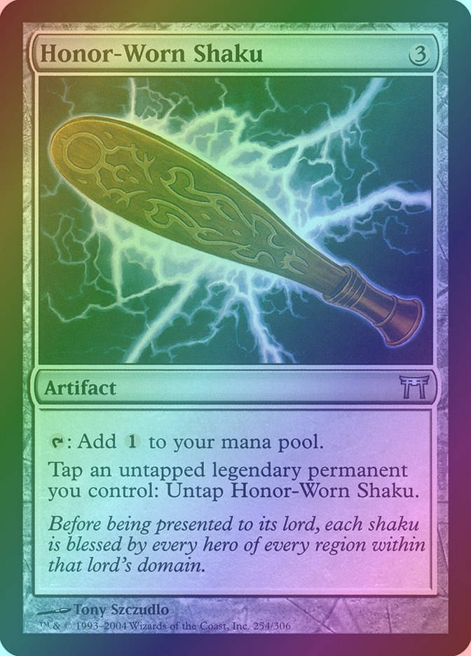 Honor-Worn Shaku (CHK) (254) / Foil