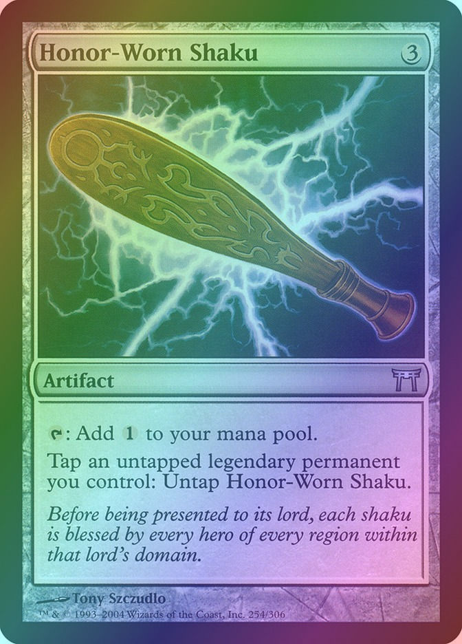 Honor-Worn Shaku (CHK) (254) / Foil