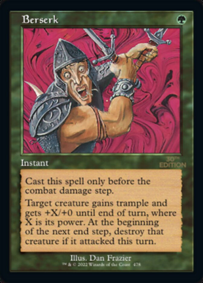 Berserk (30a) / Retro Frame