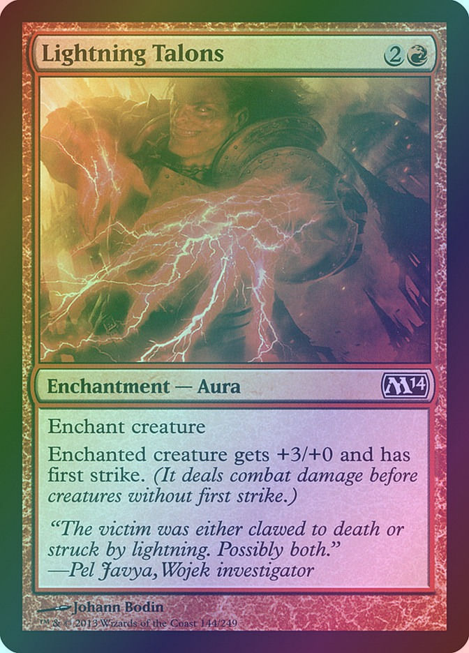 Lightning Talons (M14) (144) / Foil