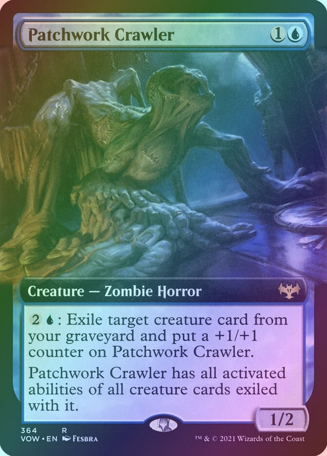 Patchwork Crawler (VOW) (364) / Extended Art / Foil