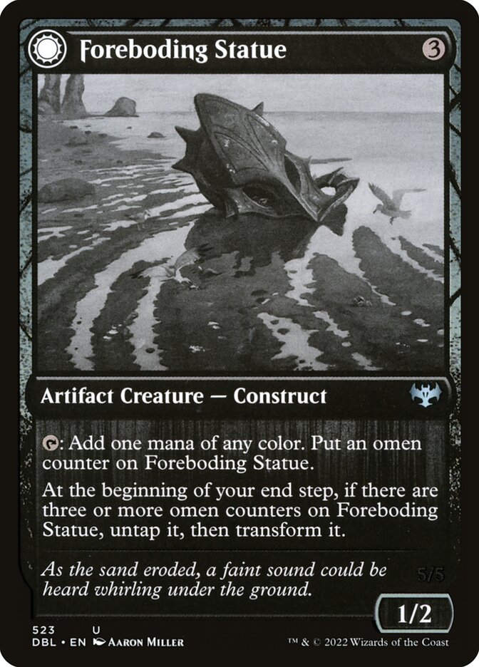 Foreboding Statue // Forsaken Thresher (DBL) (523)