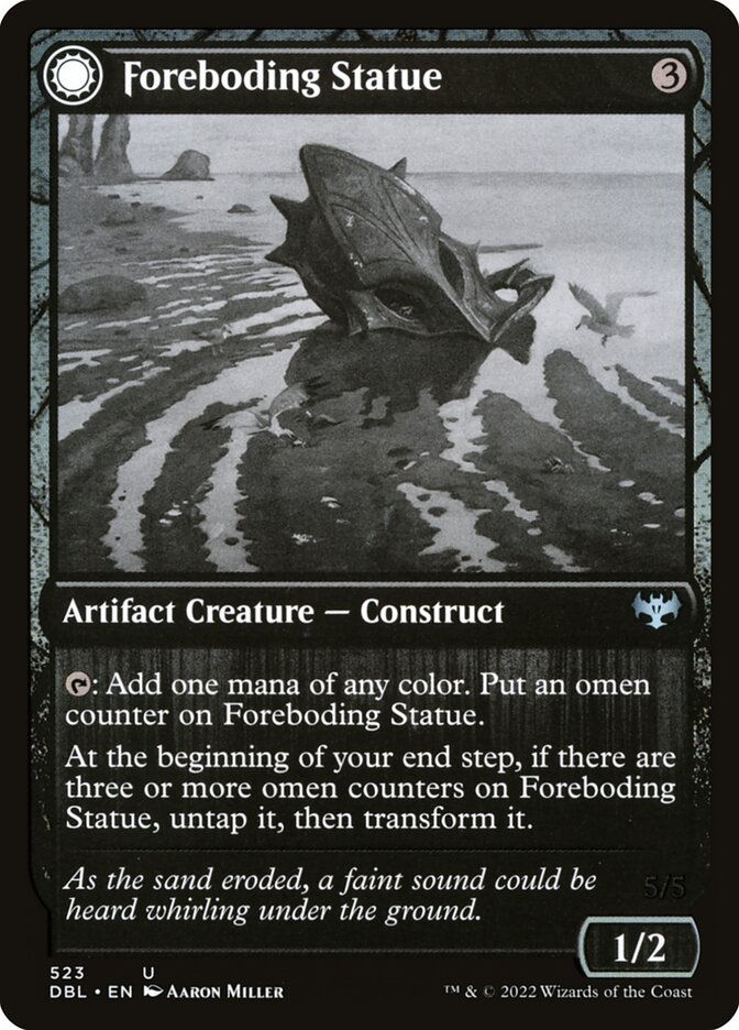 Foreboding Statue // Forsaken Thresher (DBL) (523) — cara 1 de 2