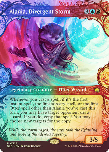 Alania, Divergent Storm (blb) (327) / Showcase Foil
