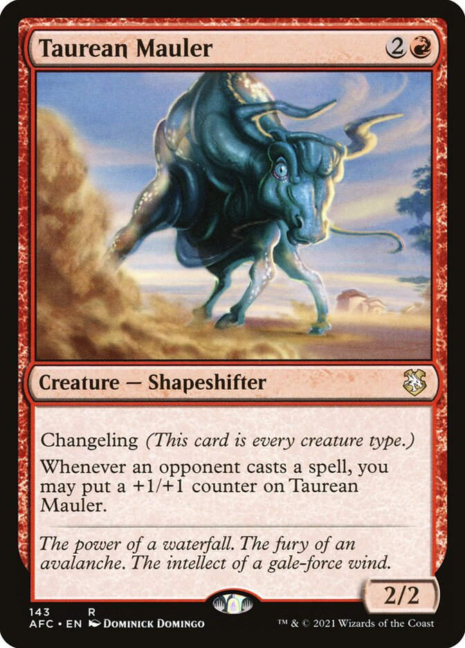 Taurean Mauler (AFC) (143)