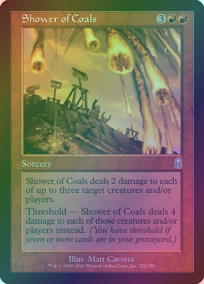 Shower of Coals (ODY) (221) / Foil