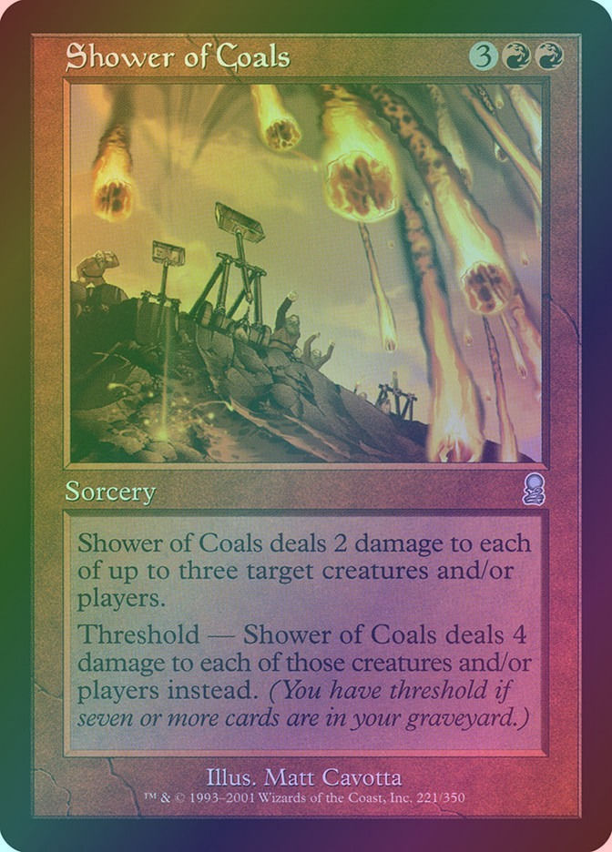 Shower of Coals (ODY) (221) / Foil