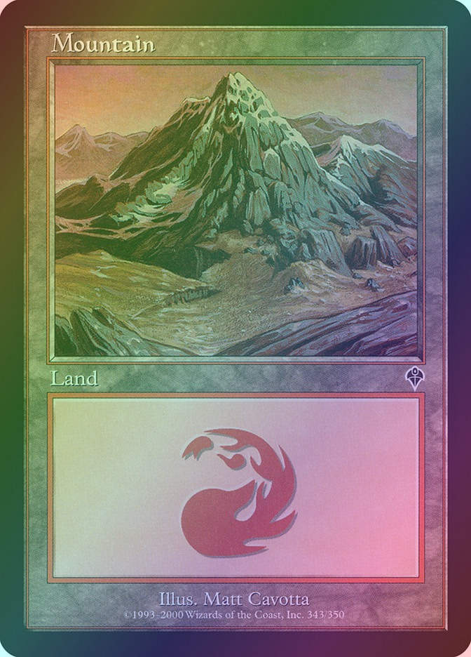 Mountain (INV) (343) / Foil