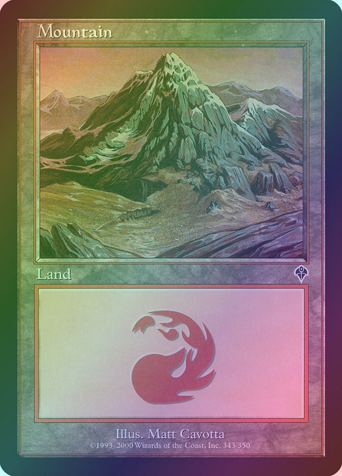Mountain (INV) (343) / Foil