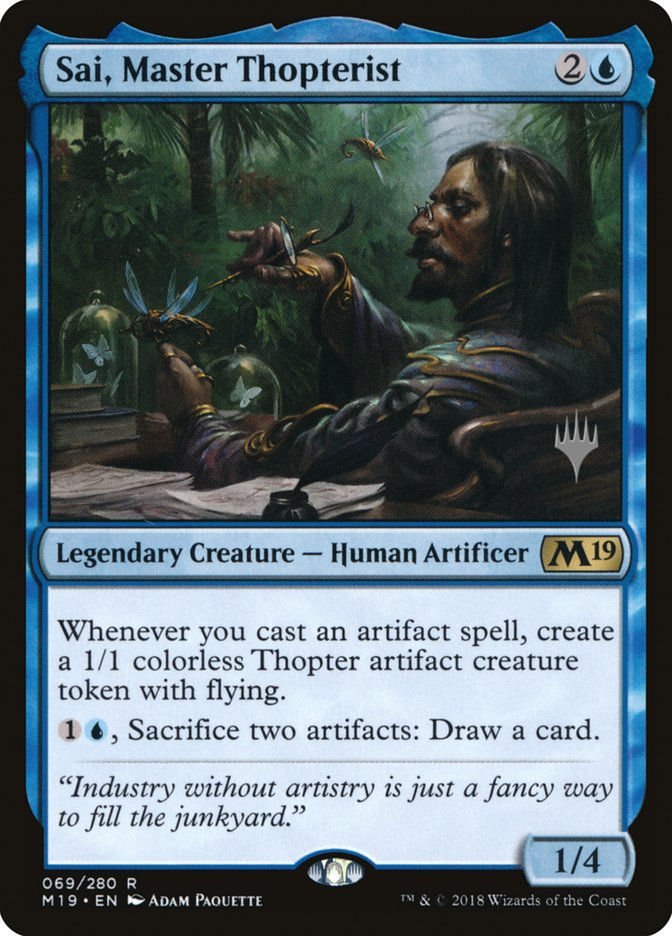 Sai, Master Thopterist (PM19) (69p)