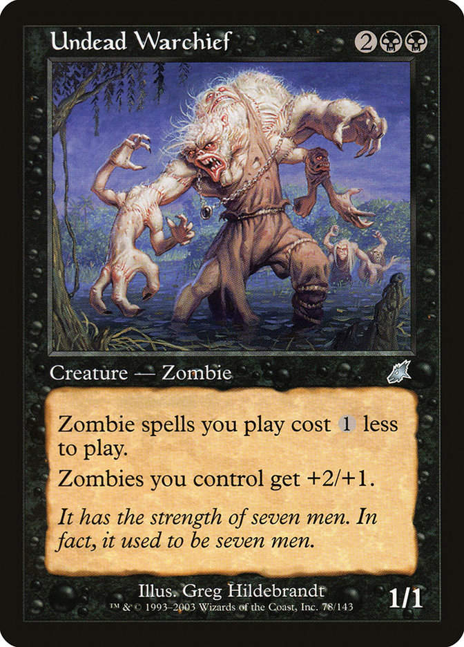 Undead Warchief (scg)