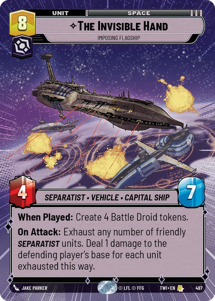 The Invisible Hand - Imposing Flagship (Hyperspace) (TWI) (497)