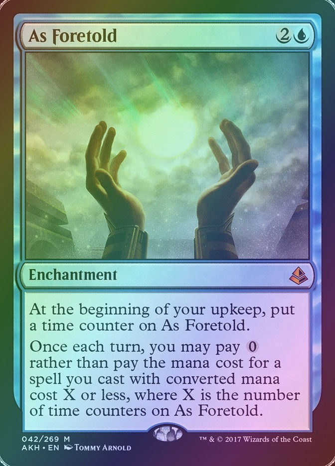 As Foretold (AKH) (42) / Foil