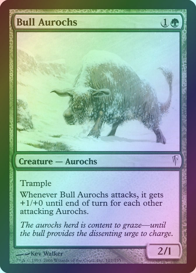 Bull Aurochs (CSP) (107) / Foil