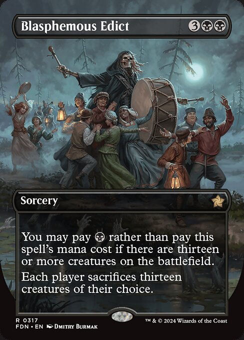 Blasphemous Edict (FDN) (317) / Borderless