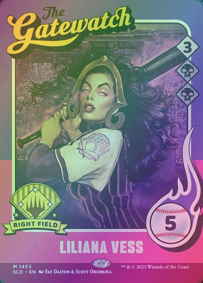 Liliana Vess // Liliana Vess (SLD) (1455) / Borderless / Foil