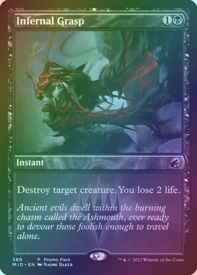 Infernal Grasp (MID) (389) / Foil