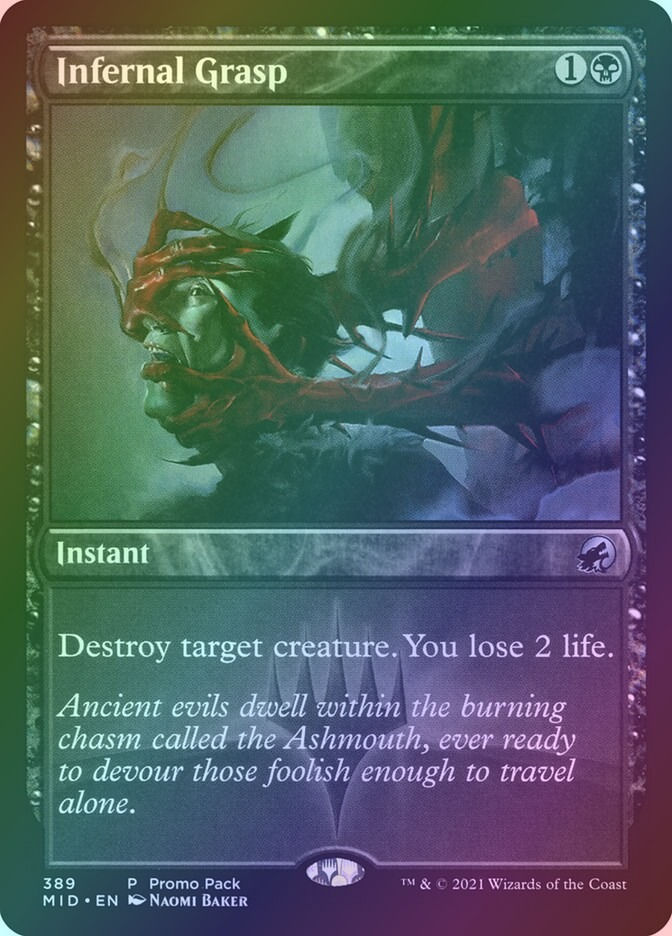Infernal Grasp (MID) (389) / Foil