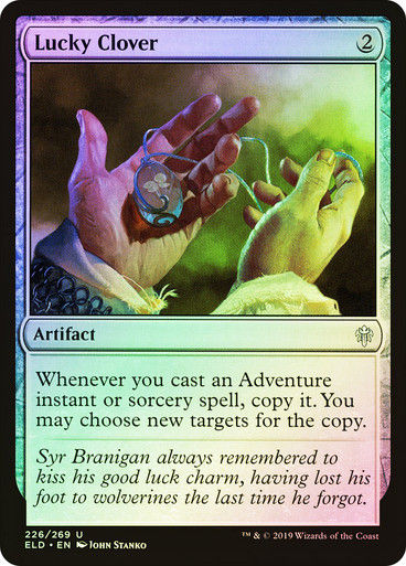 Lucky Clover (ELD) (226) / Foil