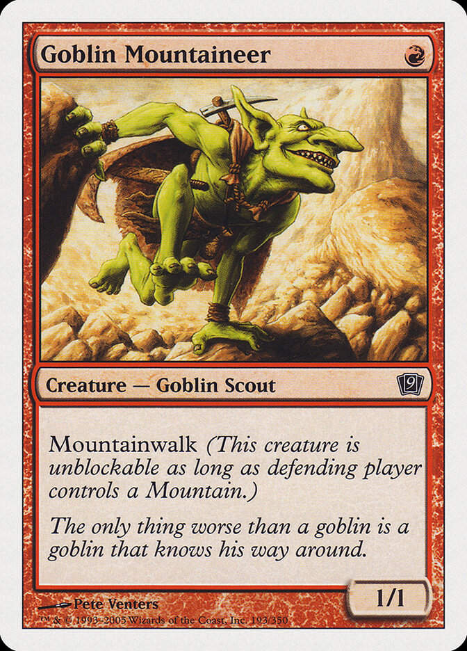 Goblin Mountaineer (9ED) (193)