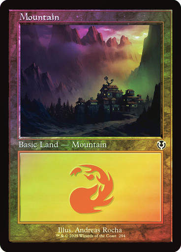 Mountain (INR) (294) / Foil Retro