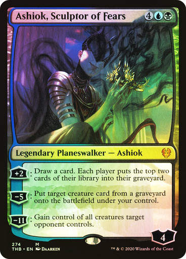 Ashiok, Sculptor of Fears (THB) (274) / Foil