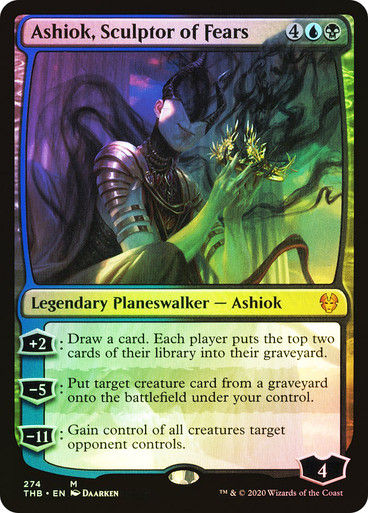 Ashiok, Sculptor of Fears (THB) (274) / Foil