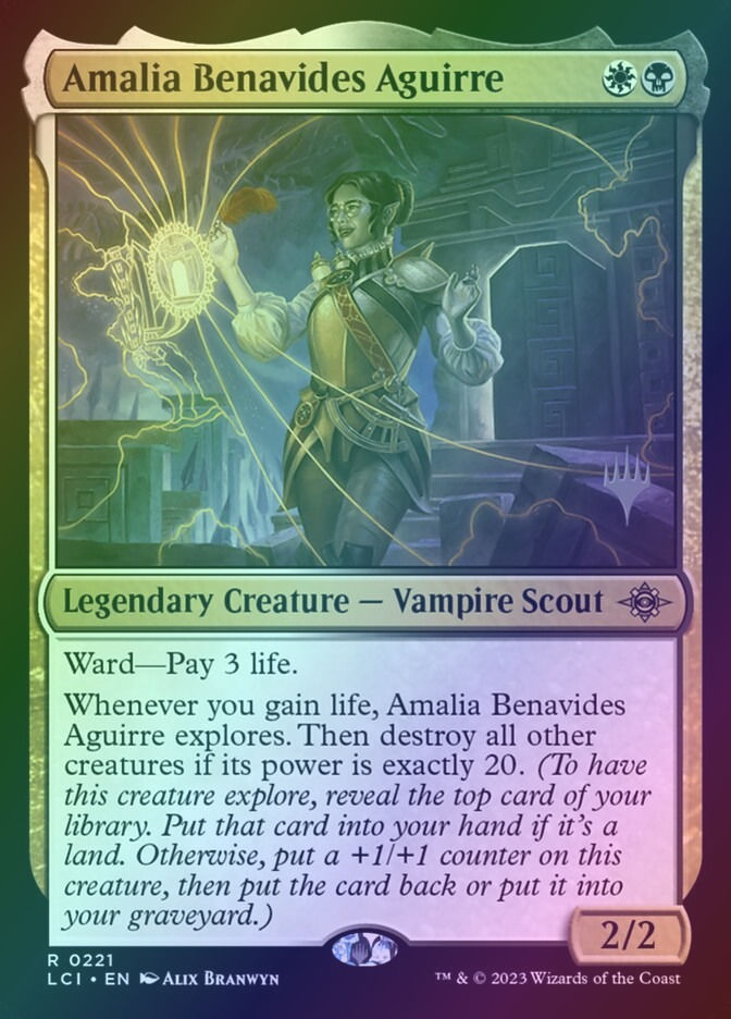 Amalia Benavides Aguirre (PLCI) (221p) / Foil