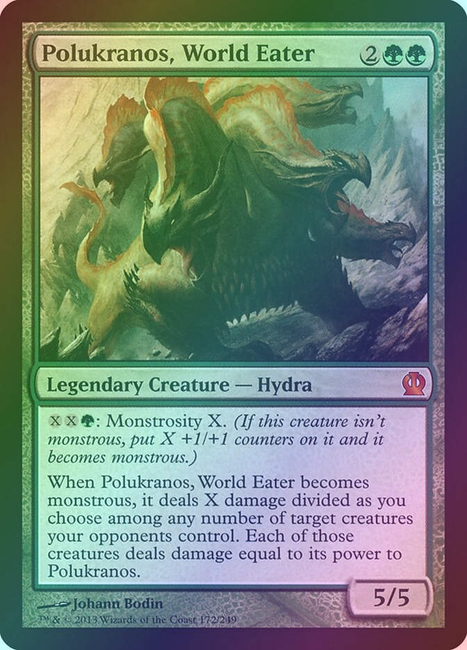 Polukranos, World Eater (THS) (172) / Foil