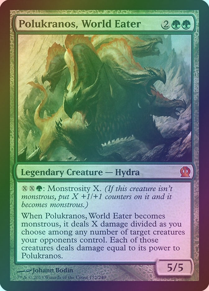 Polukranos, World Eater (THS) (172) / Foil