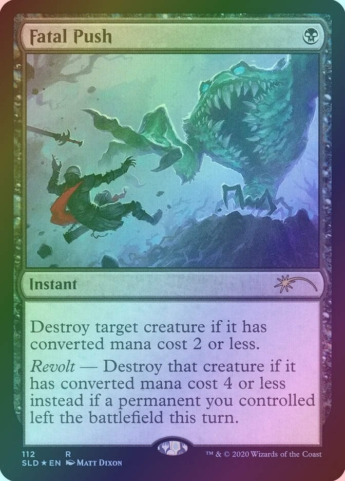 Fatal Push (SLD) (112) / Foil