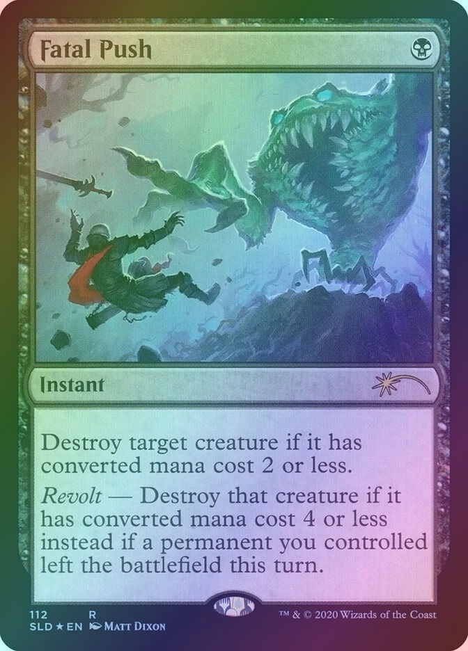 Fatal Push (SLD) (112) / Foil