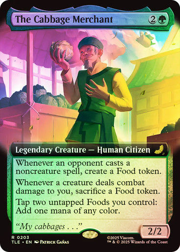 The Cabbage Merchant (TLE) (203) / Extended Art / Foil