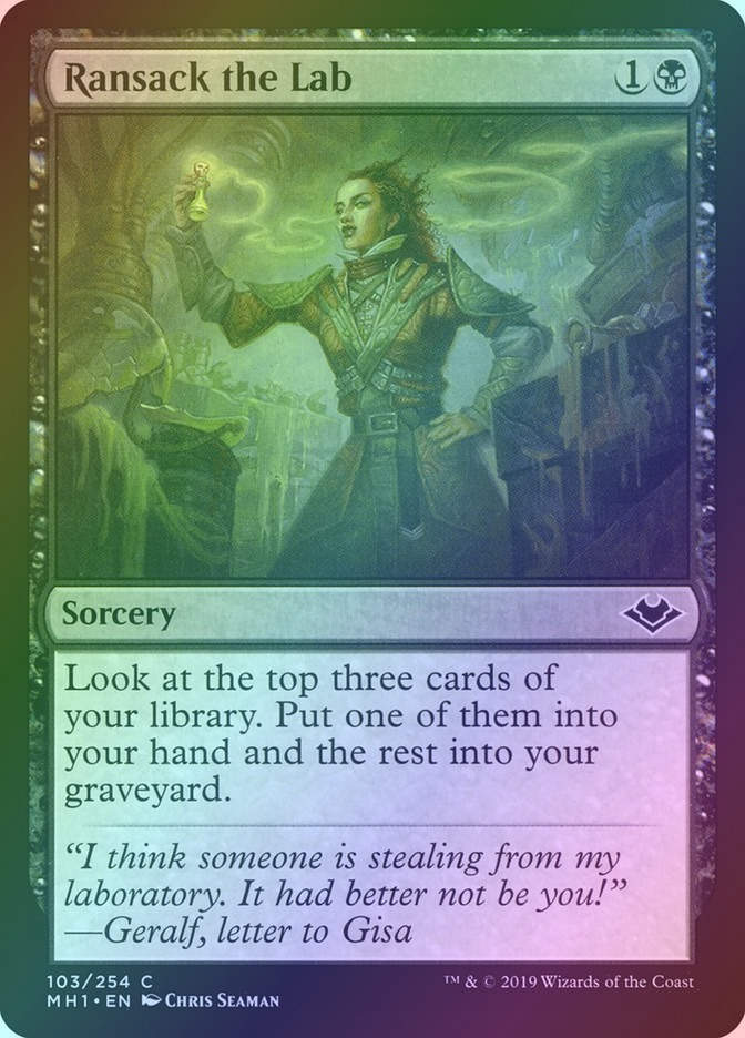 Ransack the Lab (MH1) (103) / Foil