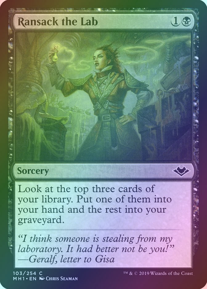 Ransack the Lab (MH1) (103) / Foil