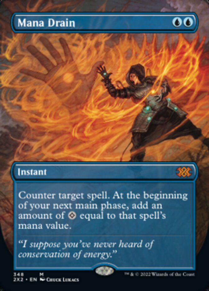 Mana Drain (2X2) / Borderless