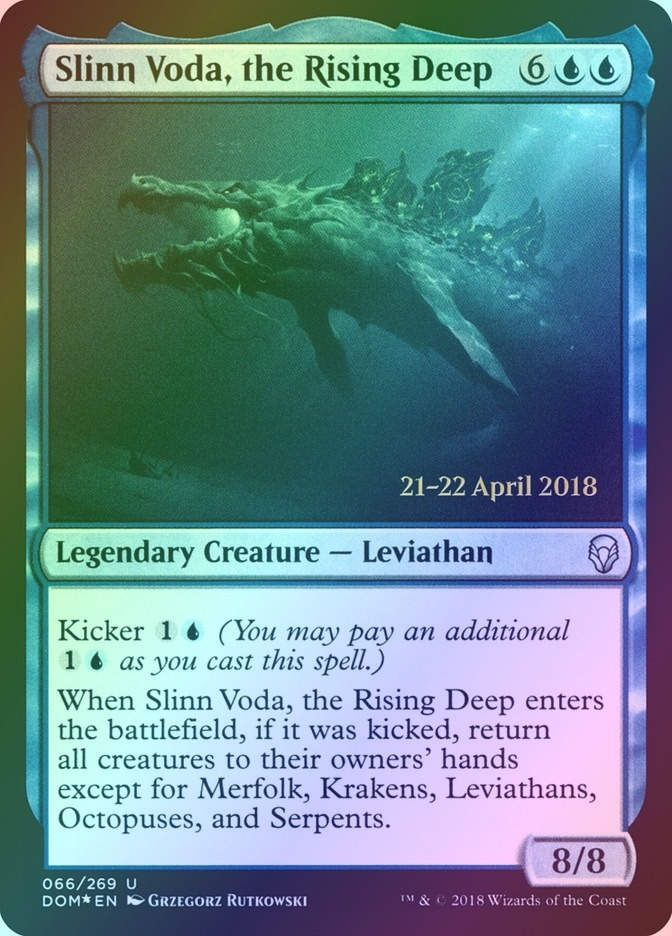 Slinn Voda, the Rising Deep (PDOM) (66s) / Foil