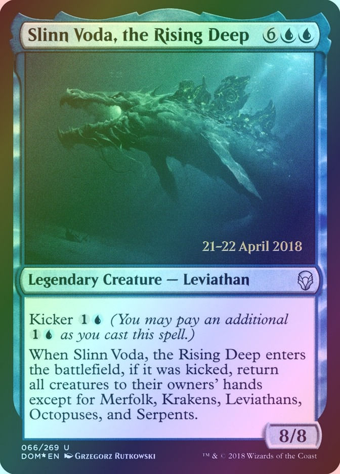 Slinn Voda, the Rising Deep (PDOM) (66s) / Foil