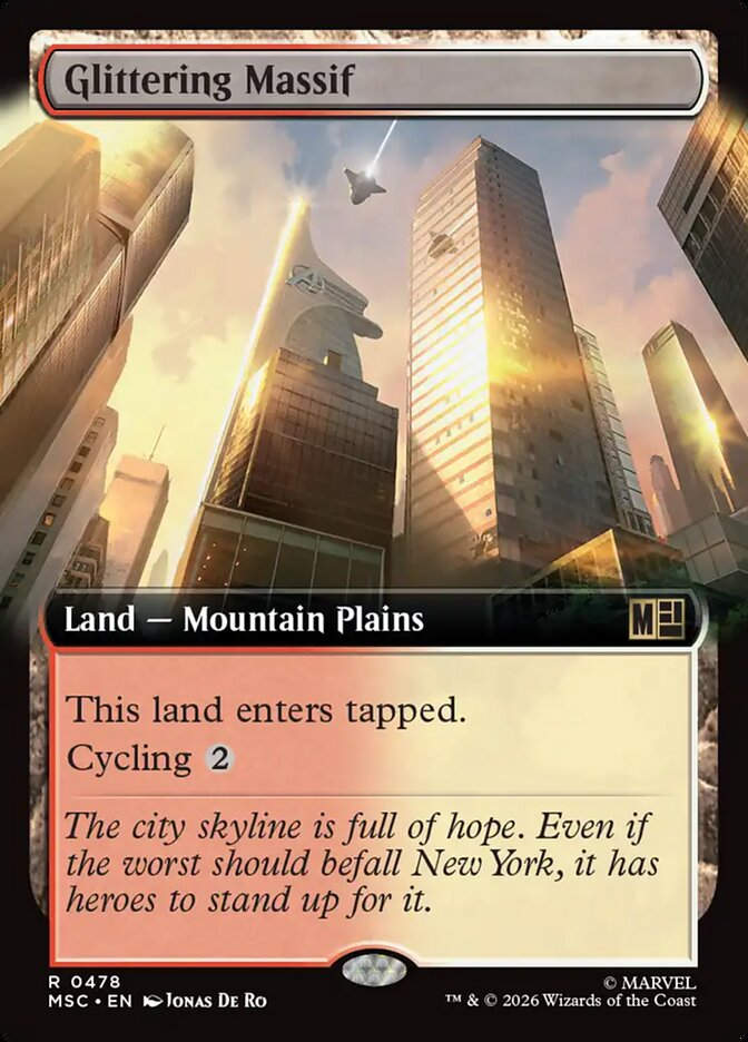 Glittering Massif (MSC) (478) / Extended Art