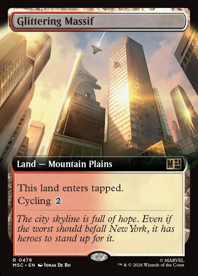Glittering Massif (MSC) (478) / Extended Art