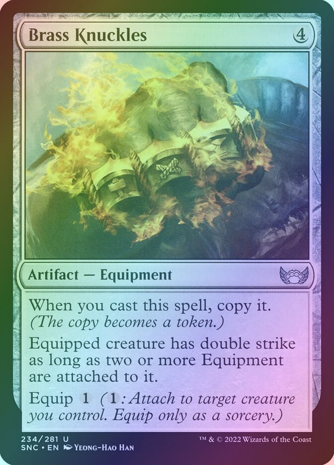 Brass Knuckles (SNC) (234) / Foil