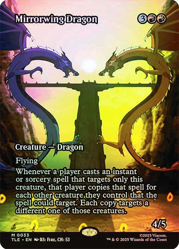 Mirrorwing Dragon (TLE) (33) / Borderless / Foil