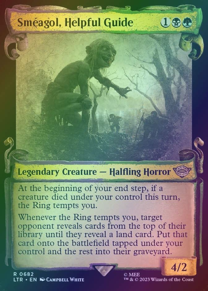 Sméagol, Helpful Guide (LTR) (682) / Showcase / Foil